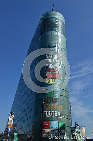 The National Football Museum Manchester Editorial Stock Photo